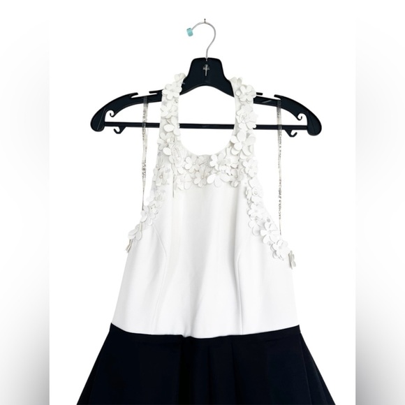 Sachin & Babi -Dominique Pleated Two-Tone Applique Formal Gown Womens Size 6 NEW - Picture 5 of 8